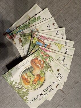 Beatrix Potter The Tale of Squirrel Nutkin Classic Kids Book - White